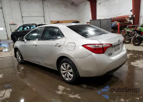 2014 Toyota Corolla L из США, поврежденный, VIN 2T1BURHE4EC002851